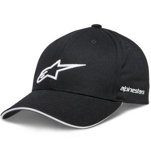 Gorra Alpinestars Rostrum blanca y negra