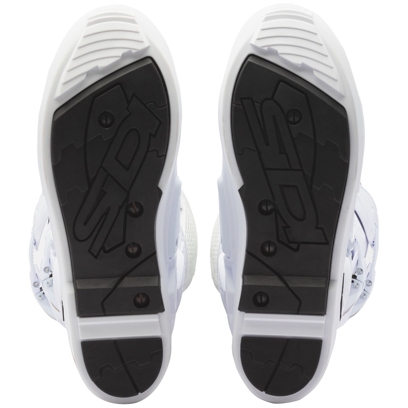 Botas de moto SiDi Crossfire 3 SRS blancas y negras
