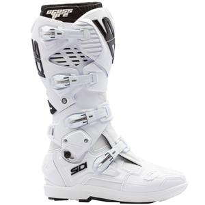 Botas de moto SiDi Crossfire 3 SRS blancas y negras