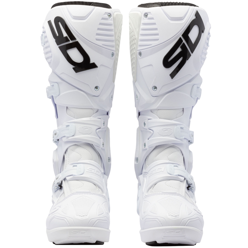 Botas de moto SiDi Crossfire 3 SRS blancas y negras