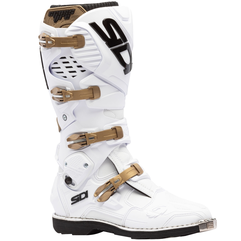 Botas de moto SiDi Crossfire 3 blanco bronce