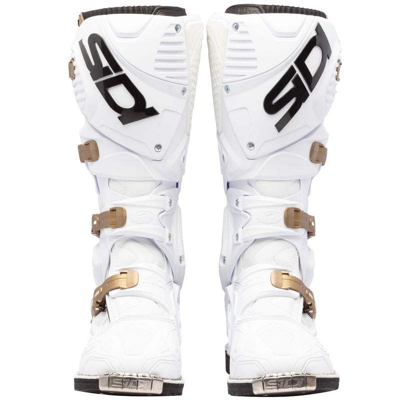 Botas de moto SiDi Crossfire 3 blanco bronce