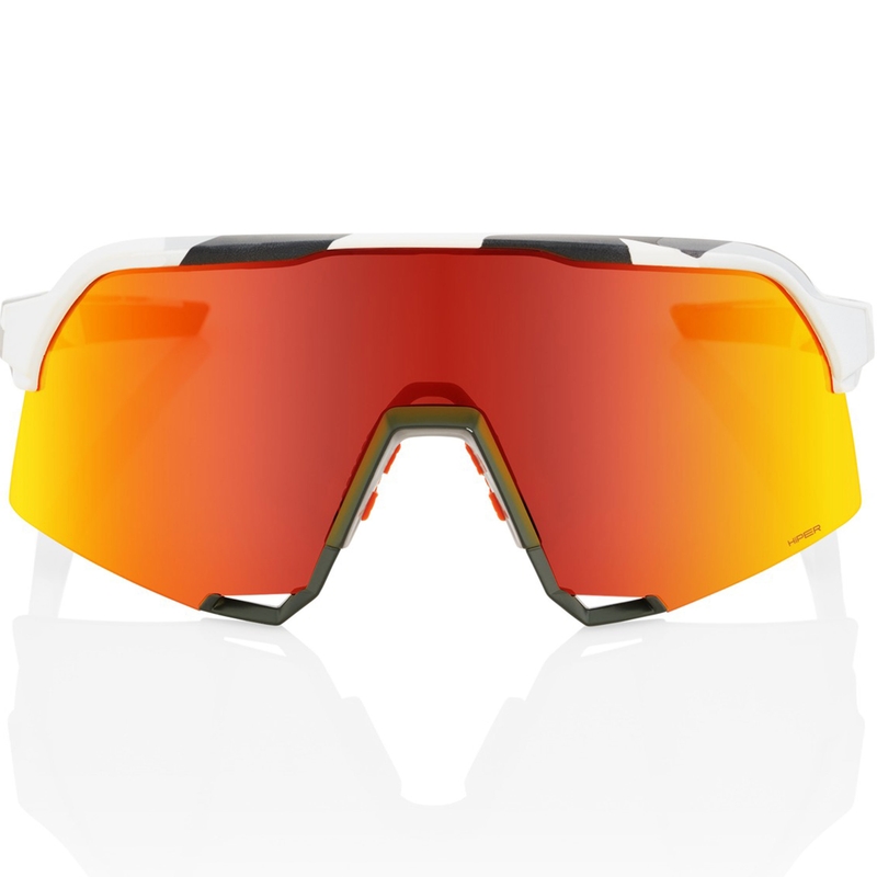 Gafas de sol 100% S3 HIPER con lentes rojas