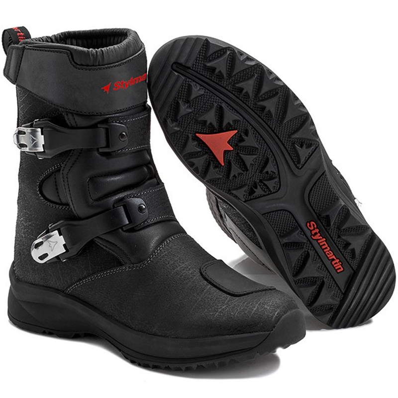 Botas de moto Stylmartin Navajo Evo Low WP negras