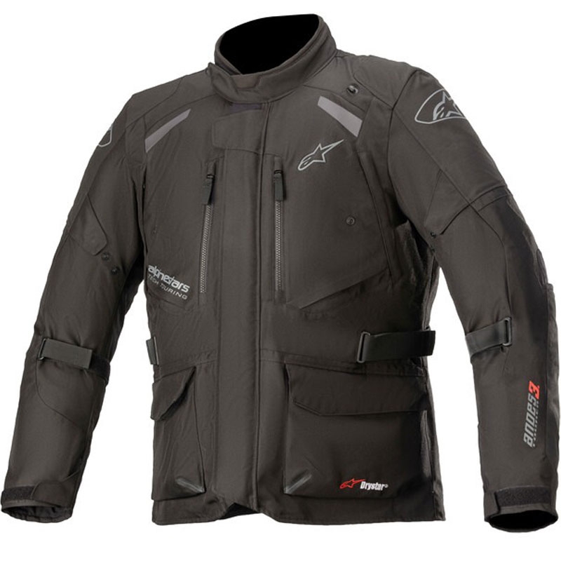 Chaqueta de moto Alpinestars Andes Drystar negra