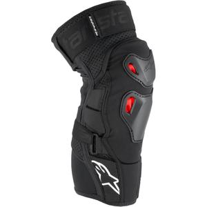 Rodilleras Alpinestars Bionic Pro Plasma negro-rojo-blanco