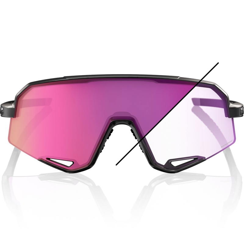 Gafas de sol 100% Slendale con lentes fotocromáticas moradas