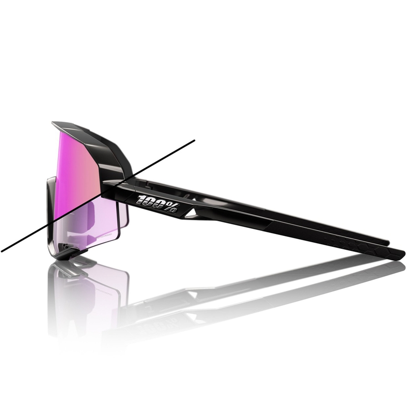 Gafas de sol 100% Slendale con lentes fotocromáticas moradas