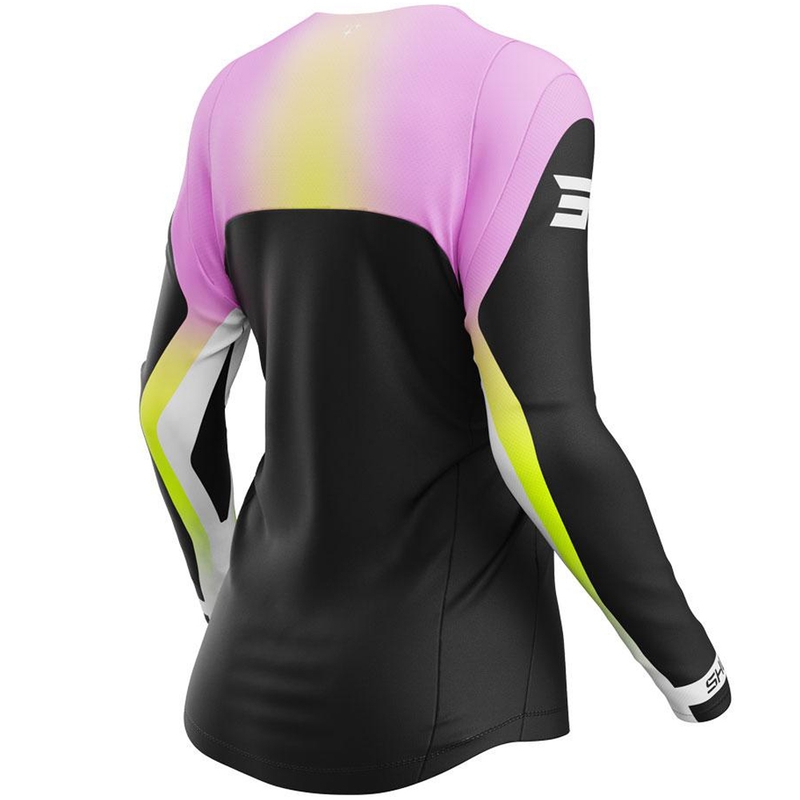 Camiseta de motocross para mujer Shot Contact Nebula rosa