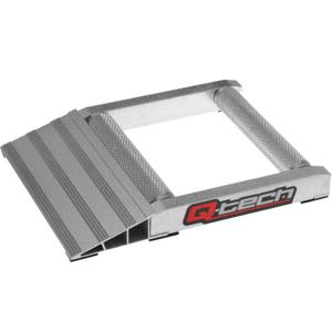 Arandela de rodillo de aluminio para la lubricación del engranaje secundario Q-TECH de plata