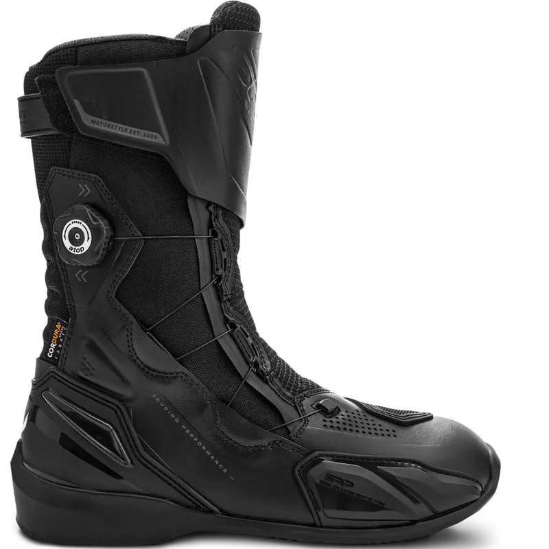 Botas de moto para mujer Shima Tenex WP negras