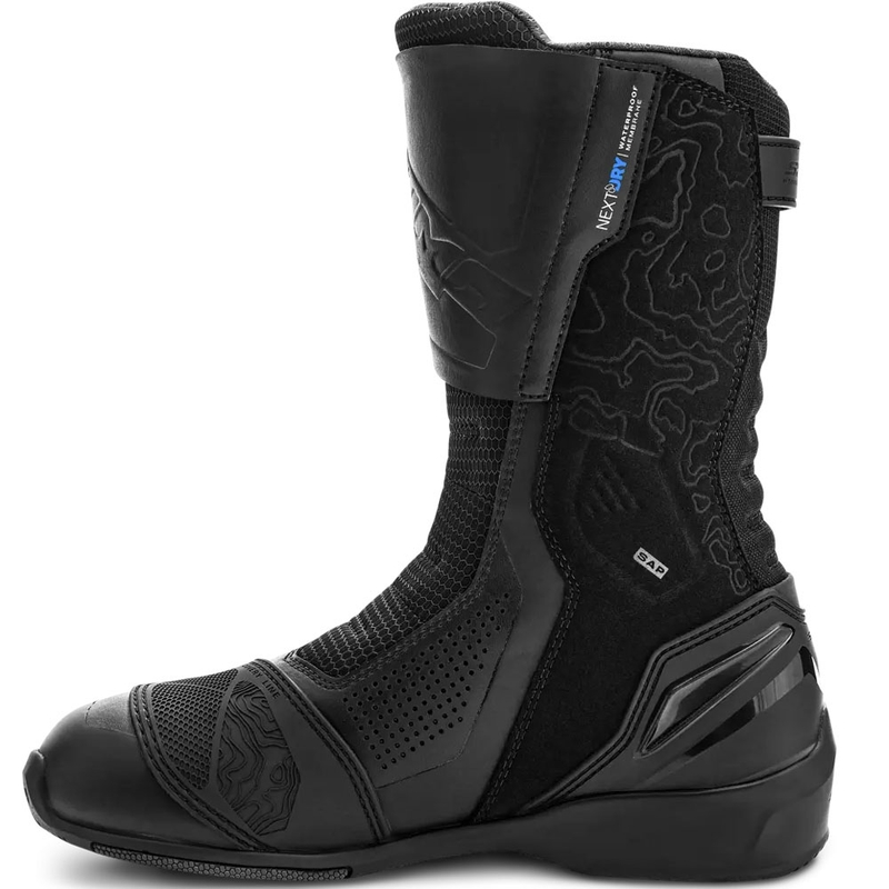Botas de moto para mujer Shima Tenex WP negras