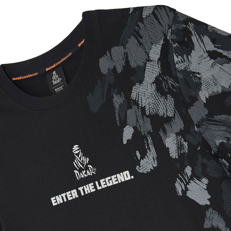 Camiseta Dakar CAMO 256 negra