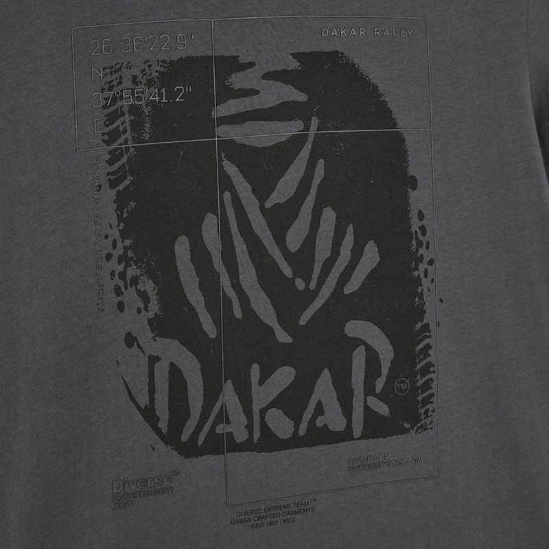 Camiseta Dakar DES 1425 grafito