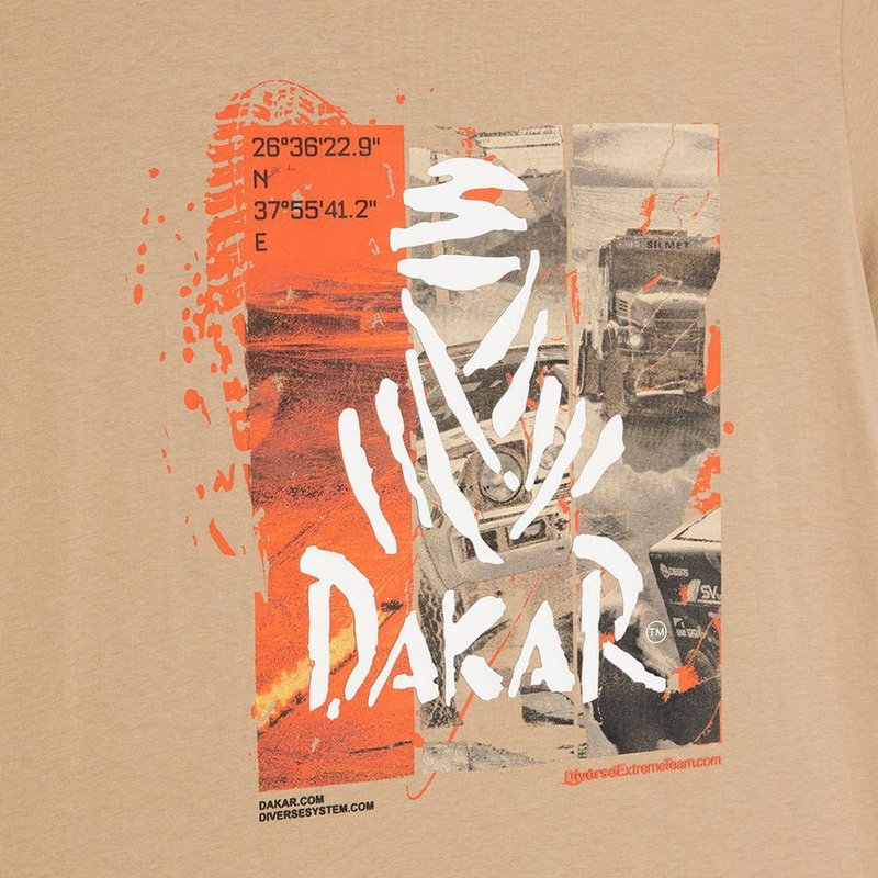 Camiseta Dakar DES 2025 color arena