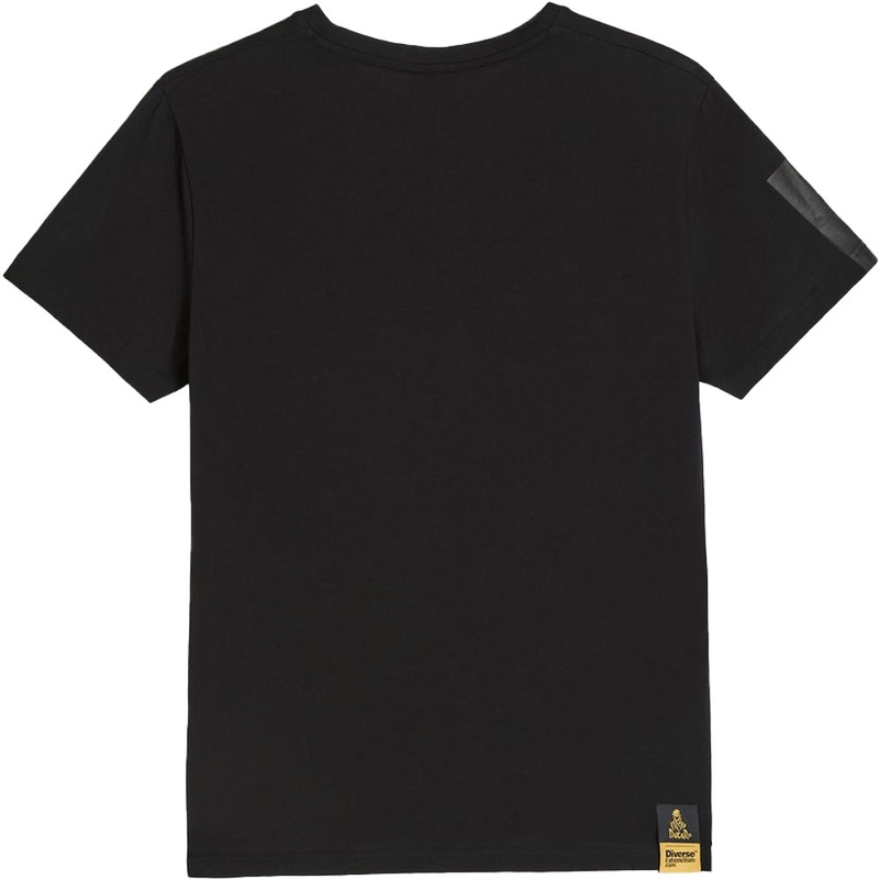 Camiseta negra Dakar LOGO SM 256
