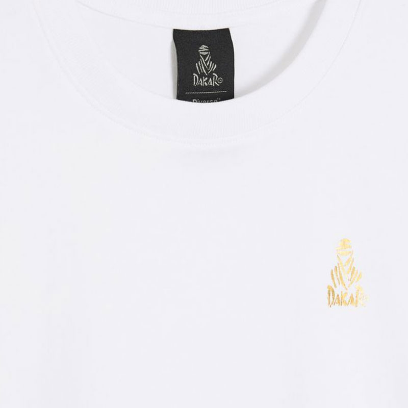 Camiseta blanca Dakar DKR FADIX para mujer