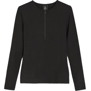 Camiseta negra Dakar DKR Zipp para mujer