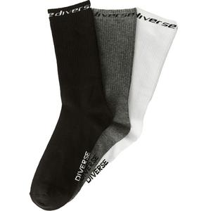 Conjunto de calcetines Diverse Athlan en negro y gris