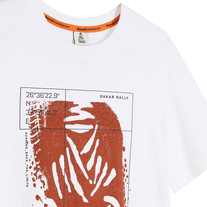 Camiseta blanca Dakar DES 1425