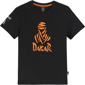 Camiseta negra Dakar LOGO 256