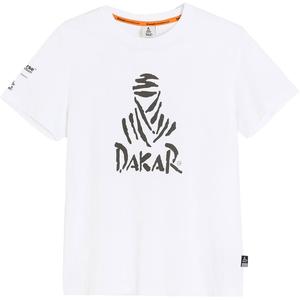 Camiseta blanca Dakar LOGO 256