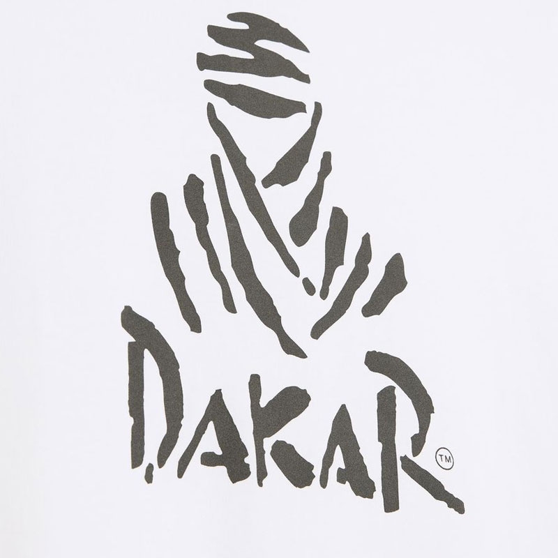 Camiseta blanca Dakar LOGO 256