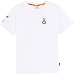 Camiseta blanca Dakar LOGO SM 256