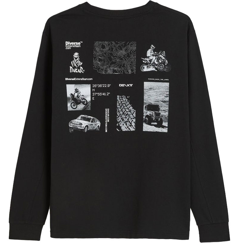 Camiseta Dakar VIP LG 0125 negra