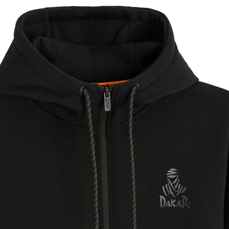 Sudadera Dakar VIP ZIP H25 negra