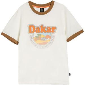 Camiseta Dakar DES VINT MOR blanca