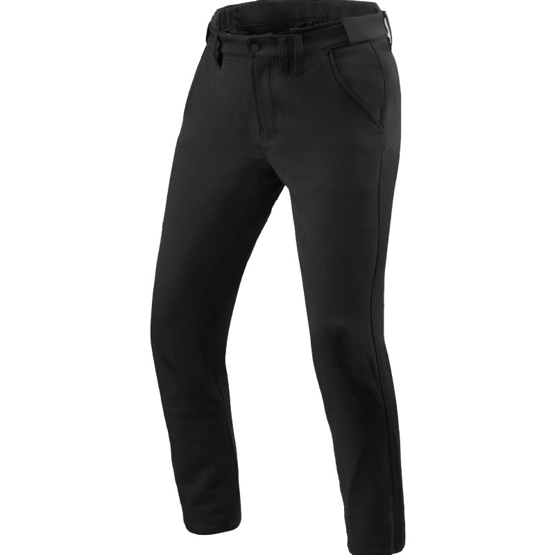 Pantalones de moto extracortos Revit Chino Mason Slim negros