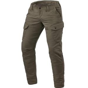 Pantalones vaqueros de moto Revit Cargo 2 TF Extra Cropped color caqui