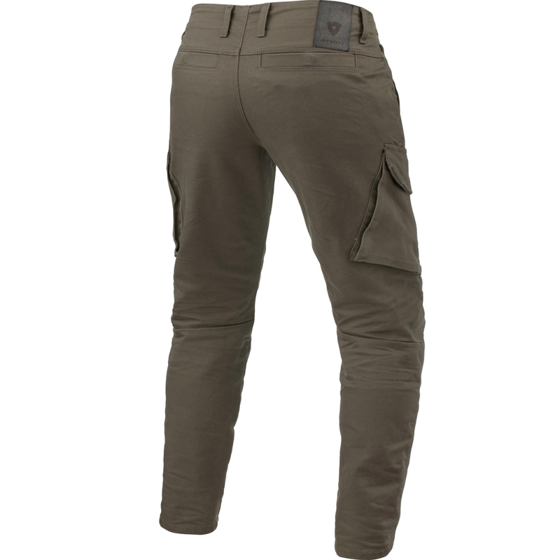 Pantalones vaqueros de moto Revit Cargo 2 TF Extra Cropped color caqui
