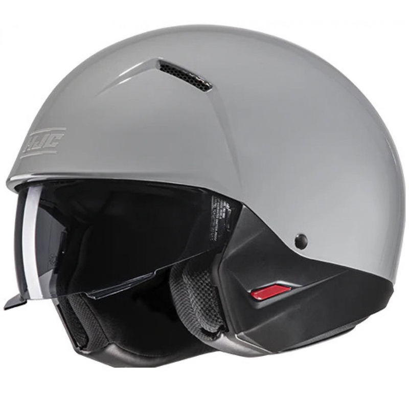 Casco abierto con máscara HJC i20N Gris sólido
