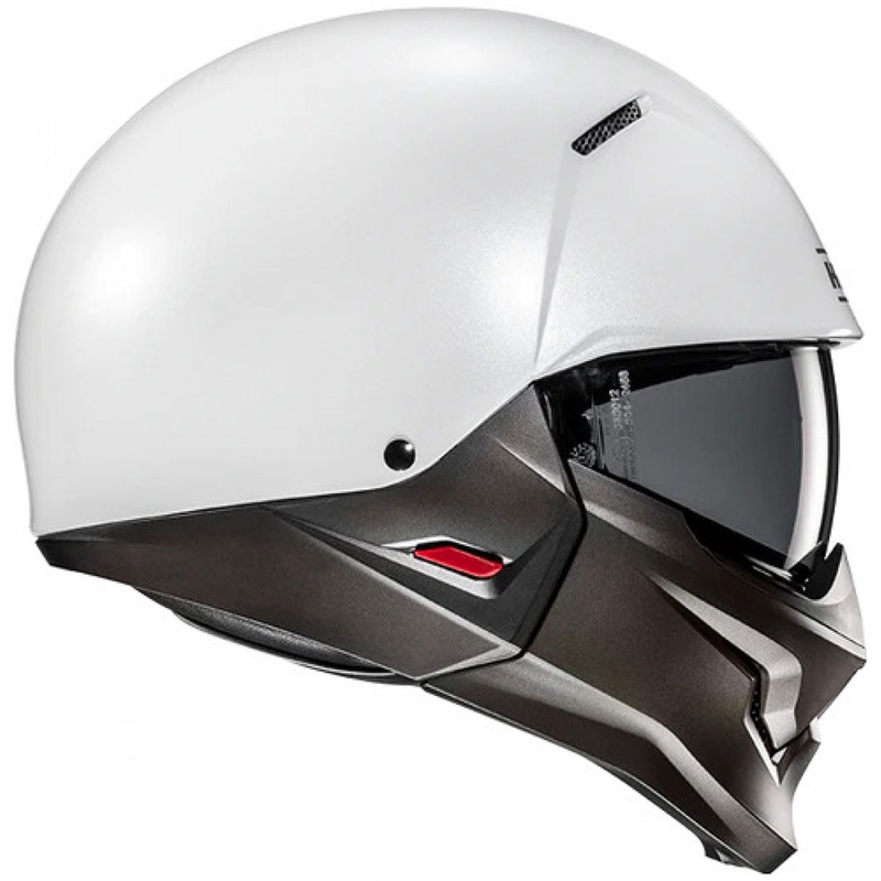 Casco abierto con máscara HJC i20N Blanco perla sólido