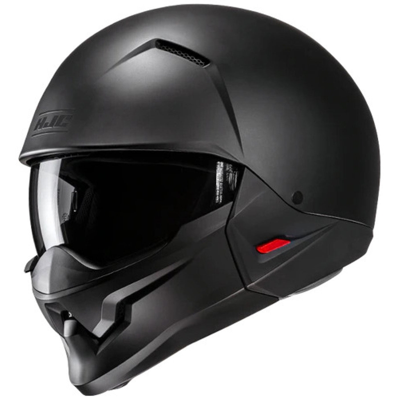 Casco abierto con máscara HJC i20N Negro Semimate
