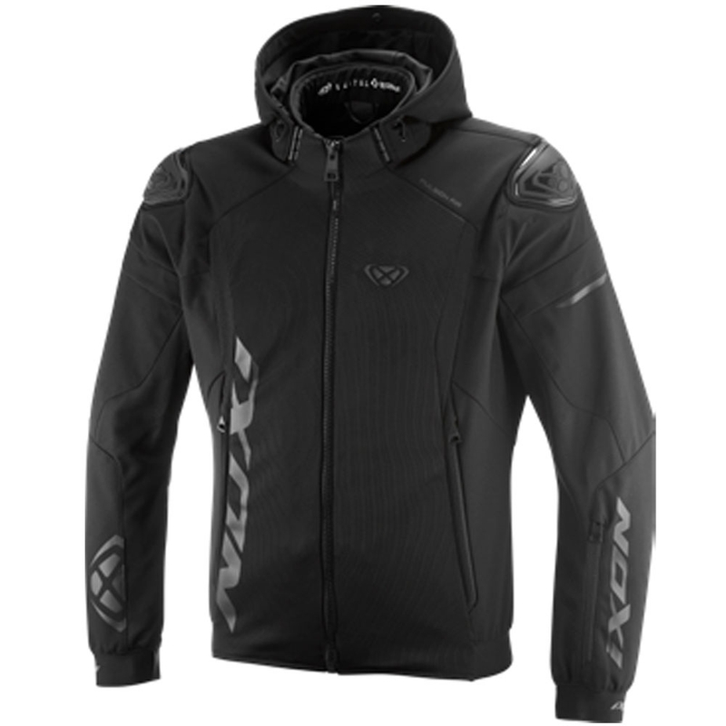 Chaqueta de moto IXON Pulsion Air negra