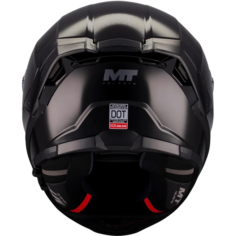 Casco integral de moto MT Thunder 4 SV Pure A1 negro