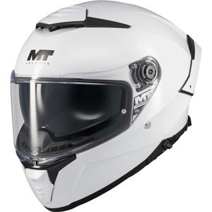 Casco integral de moto MT Thunder 4 SV Pure A0 blanco
