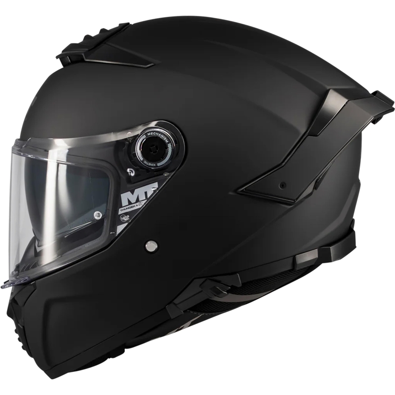 Casco integral de moto MT Thunder 4 SV Pure A1 negro mate
