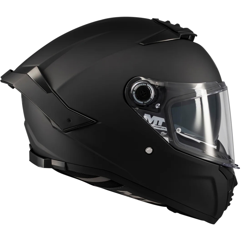 Casco integral de moto MT Thunder 4 SV Pure A1 negro mate