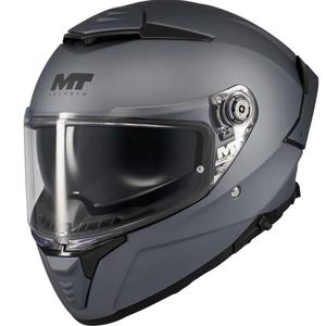 Casco integral de moto MT Thunder 4 SV Pure A2 gris mate
