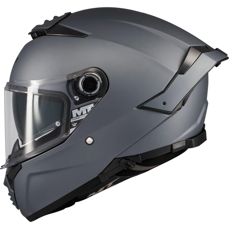 Casco integral de moto MT Thunder 4 SV Pure A2 gris mate