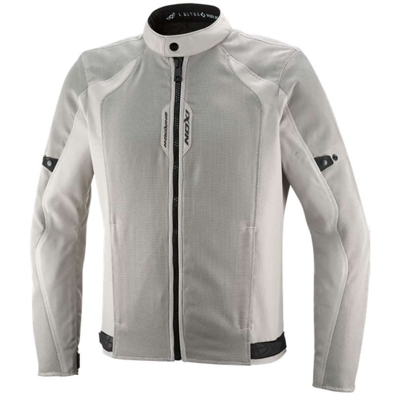 Chaqueta de moto IXON Shadow gris-beige