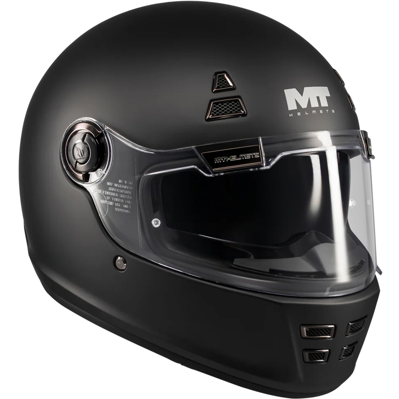 Casco integral de moto MT Jarama SV Pure A1 negro mate