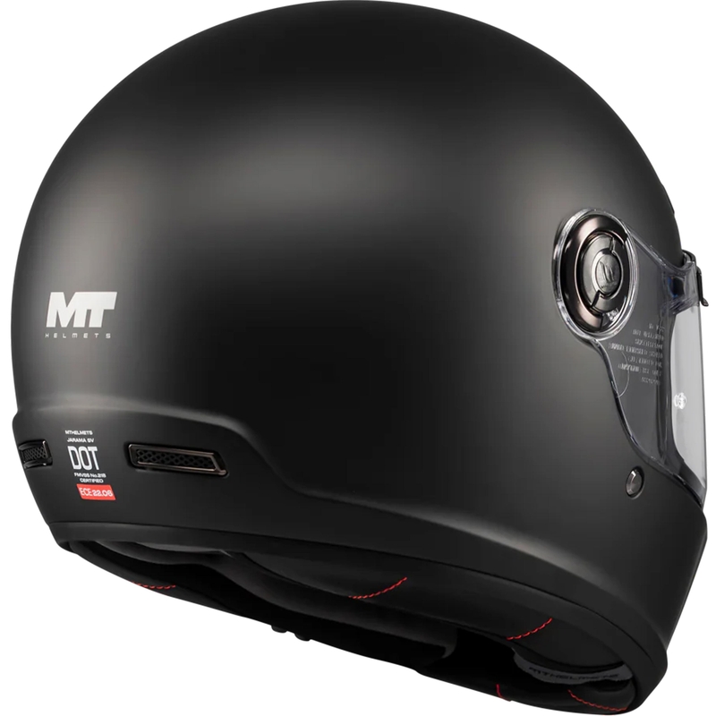 Casco integral de moto MT Jarama SV Pure A1 negro mate