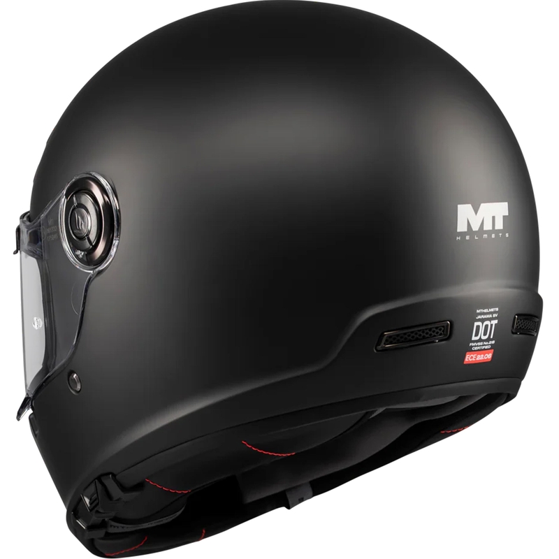 Casco integral de moto MT Jarama SV Pure A1 negro mate