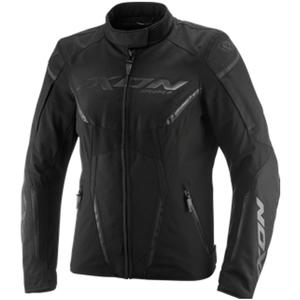 Chaqueta de moto para mujer IXON Striker 2 Lady negra