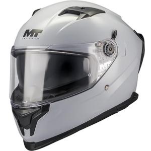 Casco de moto integral MT Braker SV Pure A12 gris